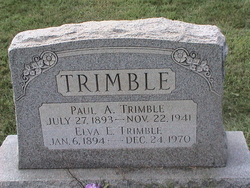 Elva E <I>Gregg</I> Trimble 