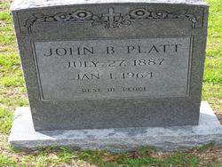 John Benjamin “Johnny” Platt Sr.
