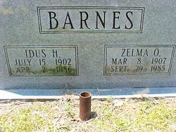 Zelma Octavia <I>Fielding</I> Barnes 