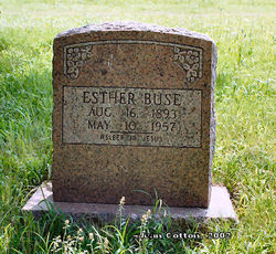Esther Queen <I>Wallace</I> Buse 