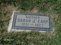 Sarah Jane <I>Martin</I> Earp 
