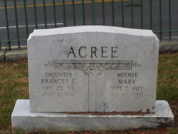 Frances C Acree 