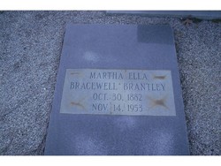 Martha Ella <I>Bracewell</I> Brantley 