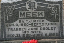Frances Jane <I>Dooley</I> Meek 