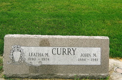 Leatha May <I>Strayer</I> Curry 