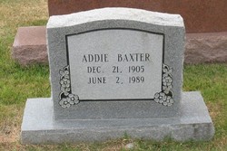 Addie Baxter 