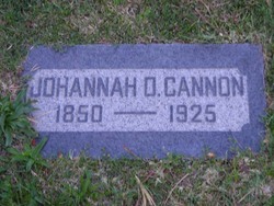 Johanna Christina <I>Danielson</I> Cannon 