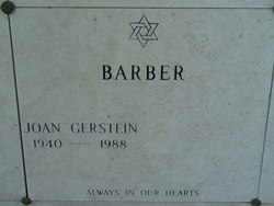 Joan <I>Gerstein</I> Barber 