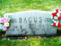 Benjamin Arthur “Ben” Bacus 