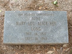 Mary Lou Alice <I>Key</I> Long 