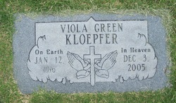 Viola Green <I>Price</I> Kloepfer 