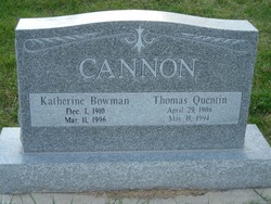 Thomas Quentin Cannon 