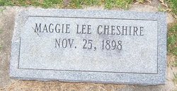 Maggie Delia <I>Lee</I> Cheshire 