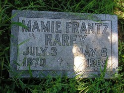 Mamie <I>Frantz</I> Rarey 