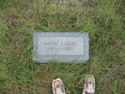 Hattie Ann <I>Savage</I> Miers 