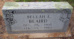 Beulah Elizabeth <I>Blackwell</I> Beaird 