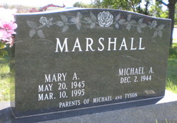 Mary Annetta <I>Marker</I> Marshall 