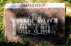 Nettie <I>Rice</I> Avery 