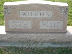 Harry J Wilson 