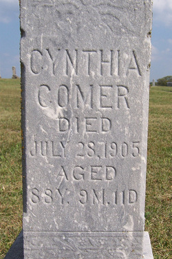 Cynthia <I>Culp</I> Comer 