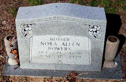 Nora Melvina <I>Williams</I> Allen-Bowers 
