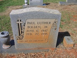 Paul Luther Bolden Jr.