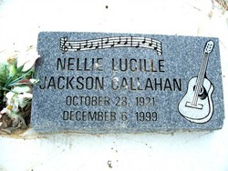 Nellie Lucille <I>Jackson</I> Callahan 