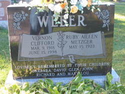 Vernon Clifford Weber 