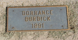 Dorrance E Burdick 