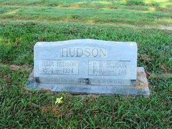 Julia Adeline <I>Senter</I> Hudson 