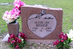 Jessie Lee <I>Price</I> Burnett Bishop 