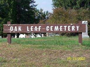 Oak Leaf Cemetery