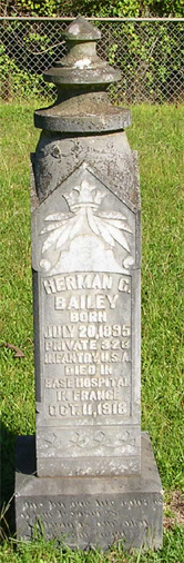 Pvt Herman Carver Bailey 
