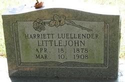 Harriett Luellender <I>Lasater</I> Littlejohn 