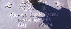 Grace Inez <I>Vinson</I> Ford 