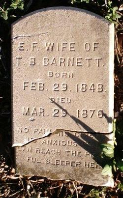 E. F. <I>McClure</I> Barnett 