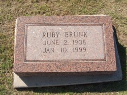 Ruby Lee <I>Wilson</I> Brunk 