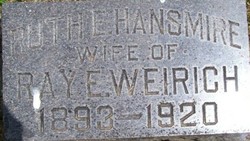 Ruth Evelyn <I>Hansmire</I> Weirich 