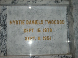 Myrtle <I>Daniels</I> Twogood 