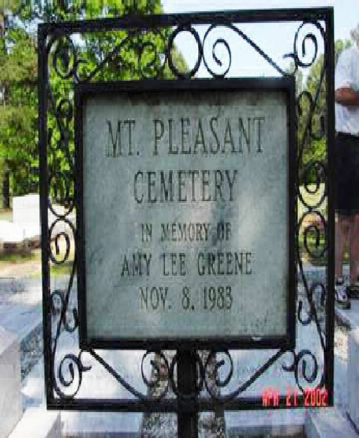 Mount Pleasant Primitive Baptist Church Cemetery