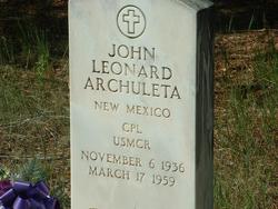 John Leonard Archuleta 