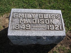 Emily M <I>Bliss</I> Madison 