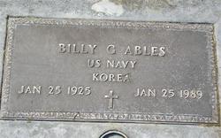 Billy Gene Ables Sr.