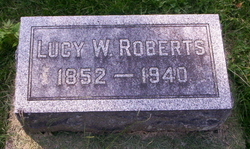 Lucy A <I>Wayland</I> Roberts 