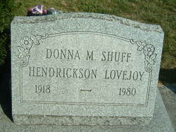 Donna Marjorie <I>Shuff</I> Hendrickson Lovejoy 