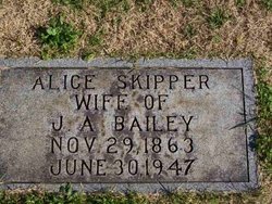 Alice <I>Skipper</I> Bailey 