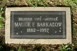 Maude Frances <I>Riddle</I> Barkalow 