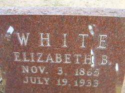Elizabeth Belle <I>Cook</I> White 