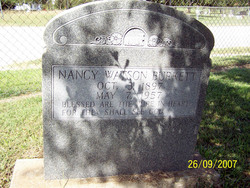 Nancy <I>Watson</I> Burkett 