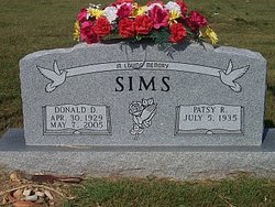 Patsy Ruth <I>McDonald</I> Sims 